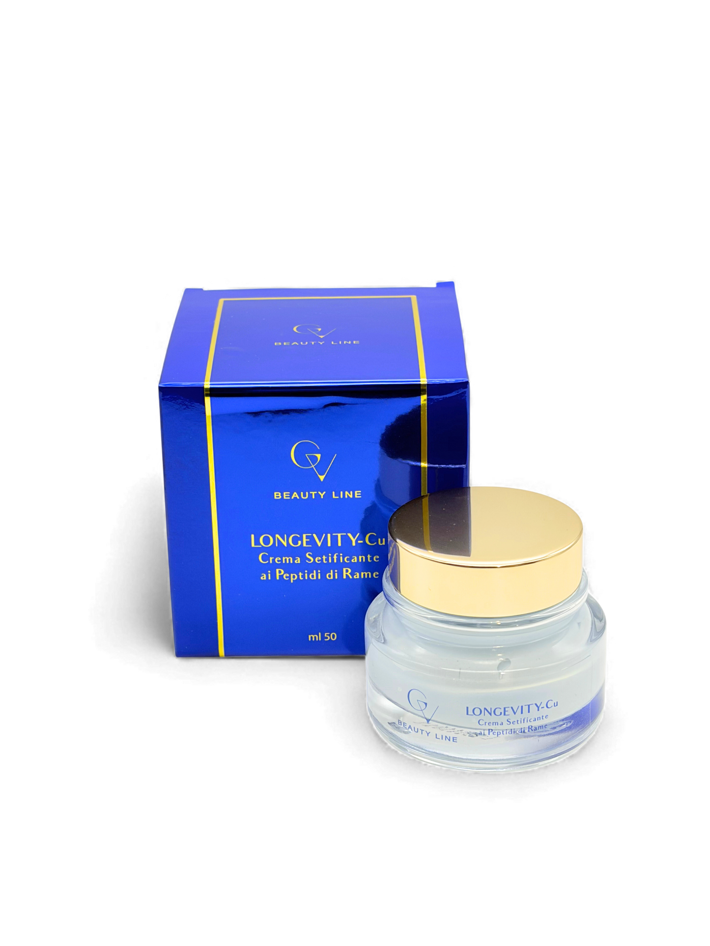 Crema Setificante Longevity – Peptidi di Rame & Idratazione Avanzata
