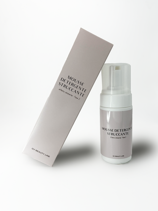 MOUSSE DETERGENTE STRUCCANTE EFFETTO IDRATANTE